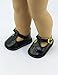 #16 2 pack of Mary Janes with Buckles: Brown and Black | Fits 18