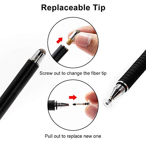 image for Briout Touch Screen Stylus, 2 in 1 Disc Stylus Pens for All Capacitive