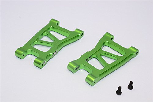 Traxxas LaTrax SST & LaTrax Teton Upgrade Parts Aluminum Front/Rear Suspension Arm - 1Pr Green