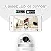 Bosma CapsuleCam Pro Baby Monitor, Indoor Security Camera with Phone app, 1080p HD WiFi Camera with 2 Way Audio, 162° Super Wide Angle, Color Night Vision, Motion & Sound Detection, Free Local Storage