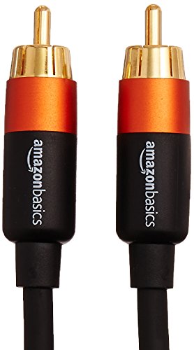 AmazonBasics Digital Audio RCA Compatible Coaxial Cable - 15 Feet - Thumbnail 2
