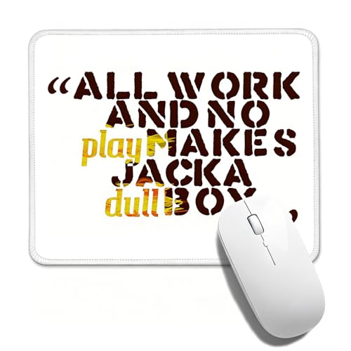 Nihilform Inspirational Quote Mouse Pad