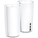 TP-Link Deco XE200 Mesh WiFi AXE11000 Tri-Band WiFi 6E Mesh Network System - Replaces Wireless Internet Router and Extender, 