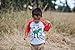 7 ate 9 Apparel Kids Christmas Dinosaur Raglan Shirt Red 5/6T