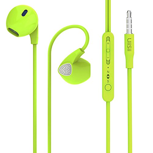 Earbuds, Uiisii U1 Earphones with Microphone and Volume Control for Running Travel, Compatible with iPhone 6/6s/6 Plus/6s Plus/iPhone 5/5c/5s, iPad/iPod, Smartphones, Samsung, HTC, MP3/4 (Green) Earbuds, Uiisii U1 Earphones with Microphone and Volume Control for Running Travel, Compatible with iPhone 6/6s/6 Plus/6s Plus/iPhone 5/5c/5s, iPad/iPod, Smartphones, Samsung, HTC, MP3/4 (Green)