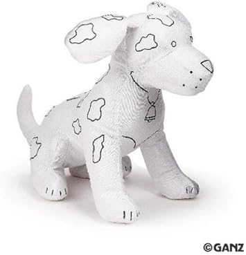 Mini Kit Coloriage Petit Chien En Peluche à Colorier