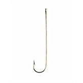 Eagle Claw Cricket Aberdeen Light Wire Long Shank Hook, Bronze, One Size (215AH-8)
