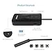 Endoscope Camera, Vodool 2.0 Megapixels Wi-Fi Inspection Borescope Snake Camera HD Compatible - 11.8FT