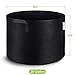 VIPARSPECTRA 6-Pack 20 Gallon Grow Bags – Thickened Nonwoven Aeration Fabric Pots Container with Heavy Duty Durable Handles for Garden Indoor Plantsthumb 1