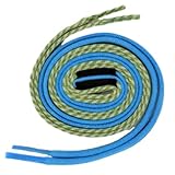Dual colored learning shoelaces, for teaching with