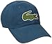 Lacoste Men's Big Croc Gabardine Cap, Legion Blue, One Size
