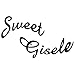 Sweet Gisele | Sugar Skull Mug | Heat Activated | Color Changing Coffee Cup | Floral Pattern Ceramic | Reveals Vivid Colors | Great Novelty Gift | Black | 11 Fl. Oz