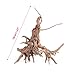LAYs Aquarium Driftwood Wood Trunk Plant Stump for Fish Tank Ornament Landscaping (L)