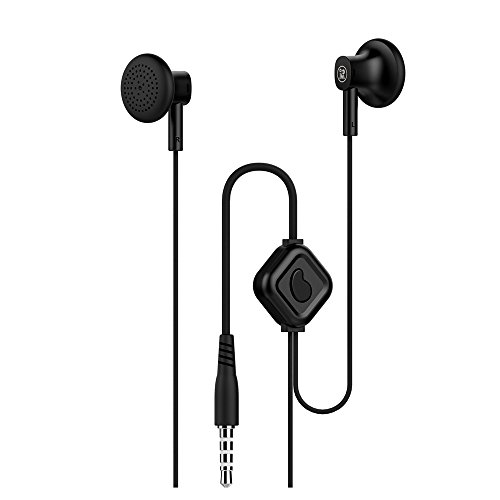 i-miÂ® Genuine Universal In-Ear 3.5mm Plug Earphones Earbuds EarPods with Mic for Apple iPhone 6 6 Plus 5S 5C 5 4S 4 3 iPad Air mini2 mini 4 3 2 iPod Touch 5th iPod Nano 7th Samsung Galaxy S5 S4 mini S3 S3 mini Note 4 Edge Note 3 Note 2HTC One M8 M7 Motorola Moto G X Nokia Lumia Blackberry Sony Xiaomi/IM and Most of the Android Smartphones and Tablets and more - (Black)