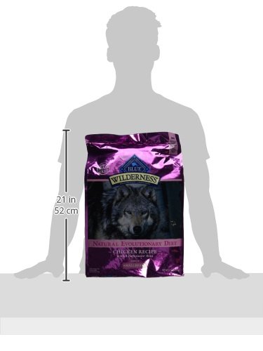 BLUE BUFFALO WILDERNESS HIGH PROTEIN, NATURAL ADULT SMALL BREED DRY DOG FOOD, CHICKEN 11-LB