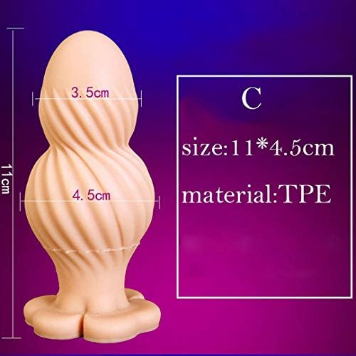 for Funny Couples Strap Soft Plug Silicone EeDilatador Beads Balls Plugs AnusStimulate Funny Toy Couples,C
