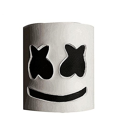 xiangshang shangmao Cosplay Bar Party Music Props MarshMello DJ Full Head Helmet Tiesto Mask