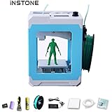 iNSTONE Easier 3D Printer Kit With iNSTONE Slice Software TF Card Sample PLA Filament Clean Kit Desktop 3D Printer DIY Mini 3D Printer Online print WIN/MAC