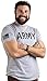 Ann Arbor T-shirt Co. Army PT Style Shirt | U.S. Military Physical Traning Infantry Workout T-Shirt-(Adult,M)