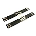 Coolcoco Adjustable Luxury Gold Letter Black Leather Yes Sir Bracelet for Women Girls Kids Prime Cosplay Accessory (2 Pieces/Set)
