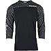 Troy Lee Designs Ruckus Block Men's Off-Road BMX Cycling Jersey - Black/Heather Black/Large