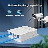 NICGIGA Gigabit Outdoor PoE Extender Repeater 1 in 3 Out Waterproof 100m VLAN view 6