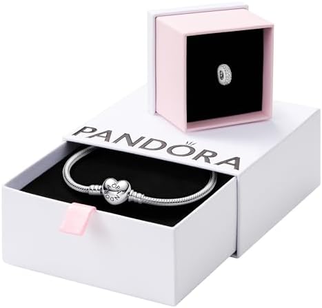 Amazon.com: PANDORA Jewelry Bundle with Gift Box - Moments