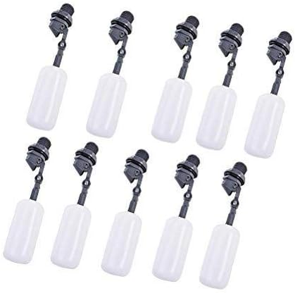Ioffersuper 10 Pcs Stable Float Ball Valve Shut Off 1/2" Automatic Fill Feed Humidifier Tank Water