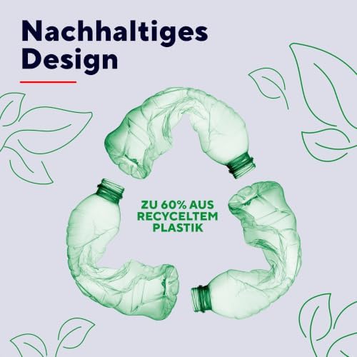 Yuno Vertikale Maus, Ergonomische Maus für Rechtshänder, Schwarz