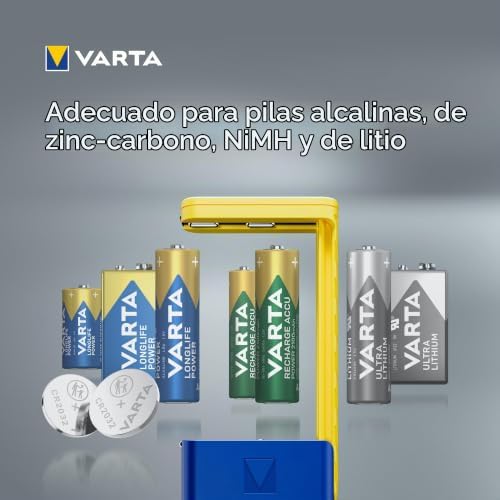 Testador de Baterias LCD para AA/AAA/C/D/9V e Pilhas de Botão, 2x LR44