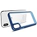 BENTOBEN iPhone Xs Case (2018), iPhone X Case, iPhone 10 Case, Slim Shockproof Hybrid Hard PC Clear Back Flexible TPU Bumper [Anti-Scratch] Protective Case for iPhone Xs/iPhone X / 10, Navy Blue