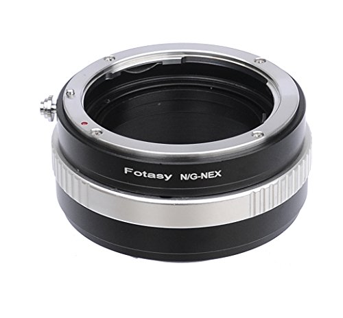 Fotasy NANG Nikon G-type DX AFS Lens to Sony E-Mount NEX Camera Adapter