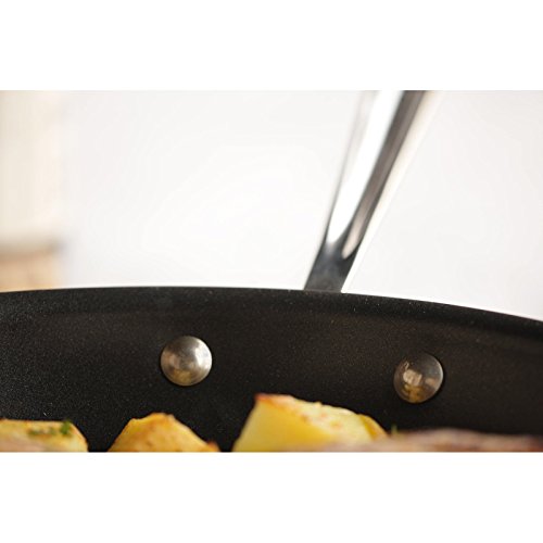 AllClad 4108 NS Stainless Steel TriPly Bonded Dishwasher Safe PFOAfree NonStick Fry Pan