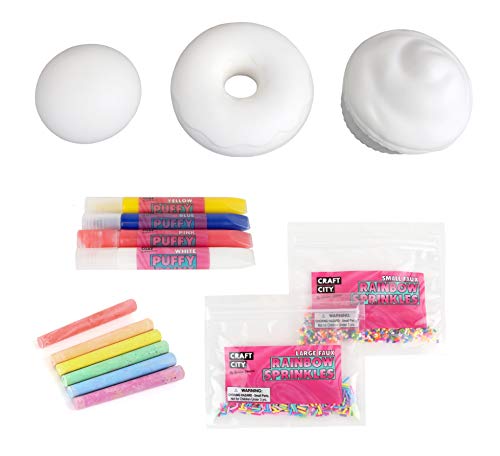 Craft City Karina Garcia DIY Kit for Squishy Art Bake Shop | Make Your Own Toys | Ages 8+
