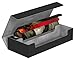 Ultimate Guard Superhive 550+, Deck Case for 550 Double-Sleeved TCG Cards, Black/Grey, Compatible with Boulders, Magnetic Closure & Microfiber Lining