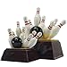 Decade Awards Bowling Pins Full Color Trophy - 6 Inch Tall | Large Bowling Tournament Award | Celebrate a Strike or Triumph on The Lanes - Engraved Plate on Request