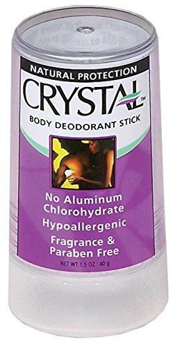 CRYSTAL BODY DEODORANT Travel Stick - Unscented (1.5 fl oz)