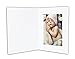 Golden State Art, ANGEL PRINT Cardboard Photo Folder For a 4x6 Photo (Pack of 50) GS007 White Color