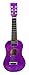 Acoustic Classic Rock 'N' Roll 6 Stringed Toy Imitation Guitar Musical Instrument w/ Guitar Pick, Extra Guitar String (Purple)