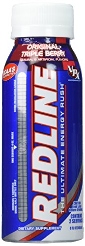 Redline RTD Energy Drink Triple Berry, 8 oz, 4 pack