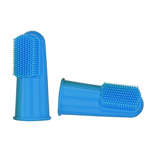 RosyLife Pet Dog Soft Toothbrush (4 Neutral and 4 Small-S+M)