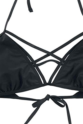 Gothicana by EMP Mix And Match Bikini Top zwart Basics, Gothic - Image 4
