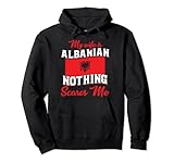 Albania Flag Wife Funny Albanian Husband Pullover