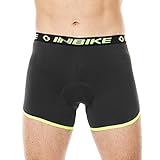 Inbike Foam Padded Elastic Material Cycling Underwear, Riding Up-proof