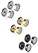Jstyle Jewelry Stainless Steel Women Stud Earrings for Men Cool Ear Plugs Piercings, 3 Pairs a Set
