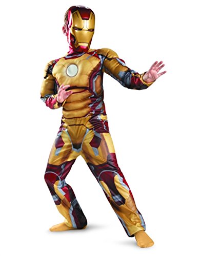 Marvel Iron Man 3 Iron Man Mark 42 Boy's Halloween Costume (LARGE)
