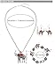 M MIRACULOUS GARDEN 3 Pack Elephant Jewelry Sets for Women Girls
