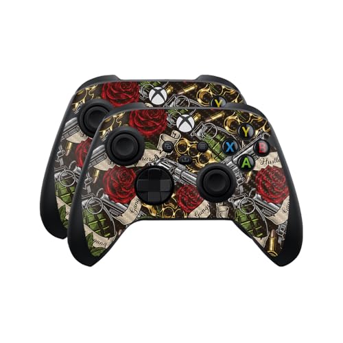 Carbon Fiber Skin Compatible with Microsoft Xbox Series X|S Controller (2 Pack)…