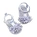 Weixinbuy Baby Girl's Floral Soft Sole Princess Summer Sandals Grey