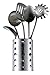 Pro Chef Kitchen Tools Utensil Holder - Silverware Utensil Organizers - Bar Caddy Organizer - Large Flatware Container For Spatula Sets Gadgets - Commercial Restaurant Quality Stainless Steel Caddy